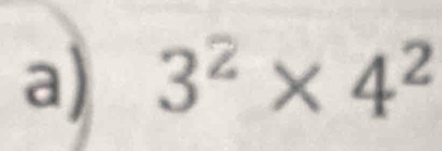 3^2* 4^2