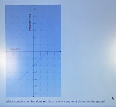 segment plotted on the graph?