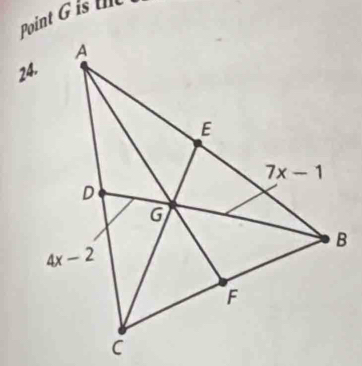 Point G is Ut