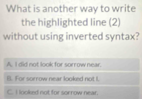 Solved: What is another way to write the highlighted line (2) without ...