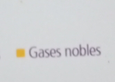 Gases nobles