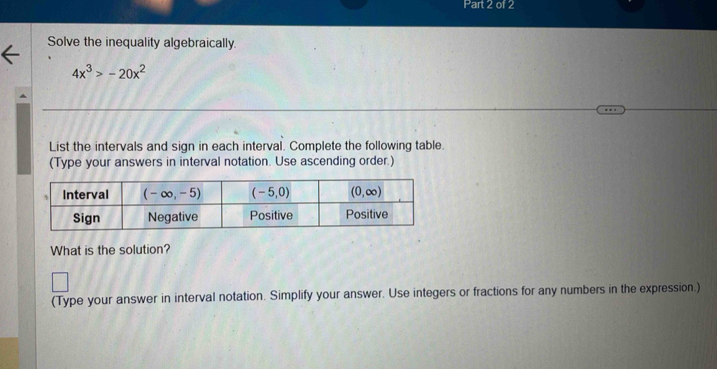 solved-solve-the-inequality-algebraically-4x-3-20x-2-list-the