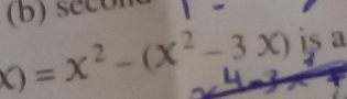 secu
x)=x^2-(x^2-3x) is a