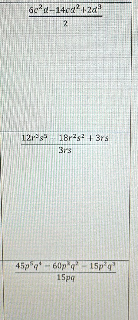  (6c^2d-14cd^2+2d^3)/2 