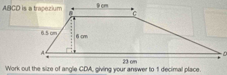 ABCD is a trapezium