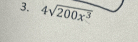 4sqrt(200x^3)