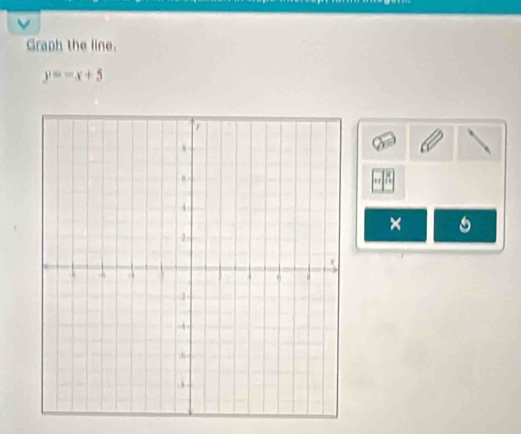 Graph the line.
y=-x+5
×