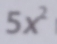 5x^2°