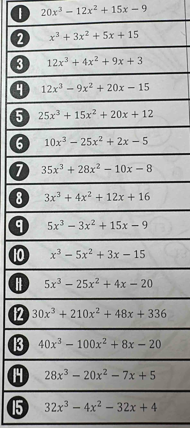 20x^3-12x^2+15x-9
2
3
4
5
6
7
8
9
1
Ⅱ
1
1
H
15