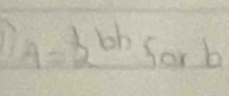 A=2^(bb)forb