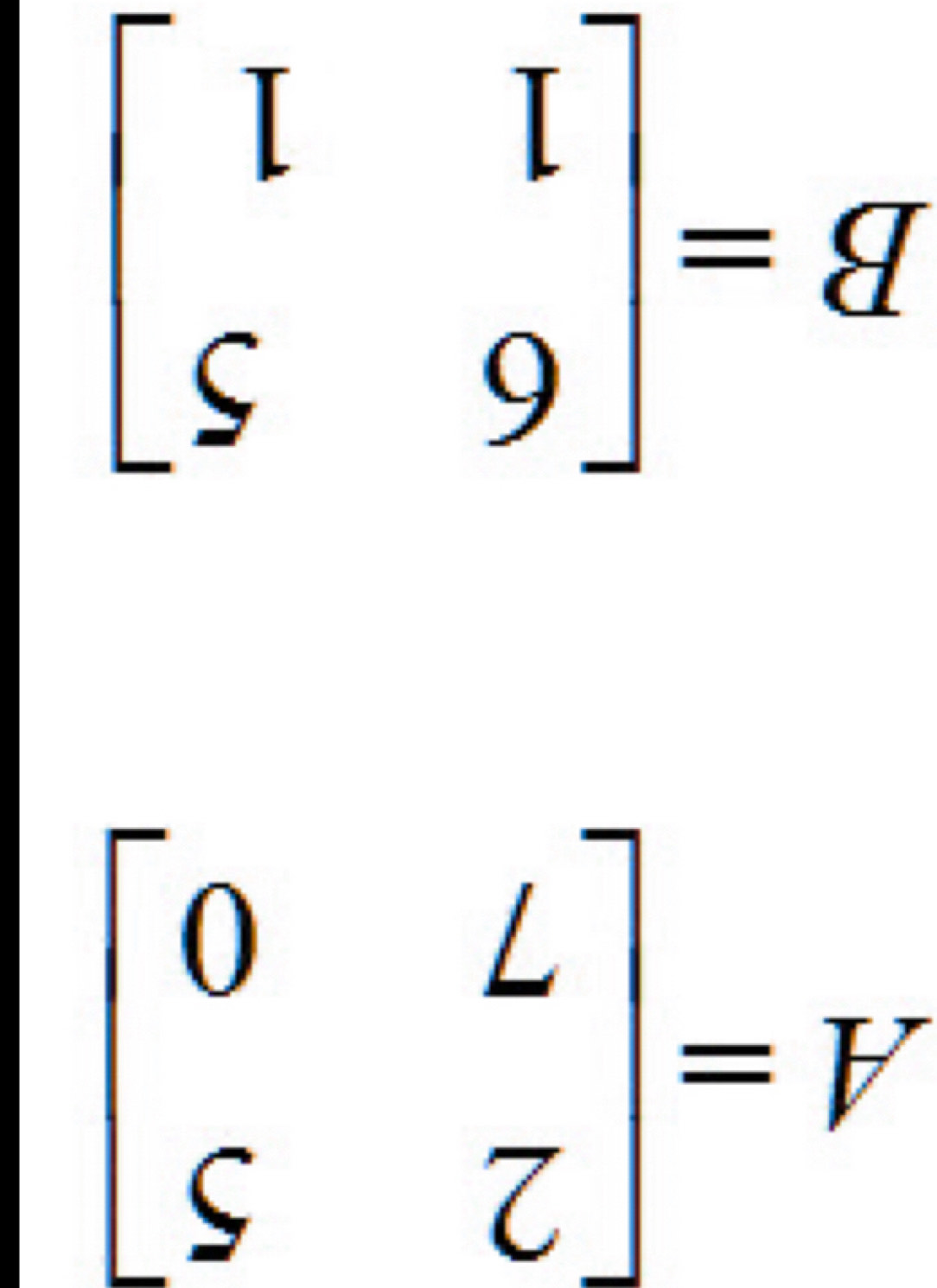 □  
| □ 
beginarrayr _- -endbmatrix
□ |=
beginarrayr 1 cendarray x+y