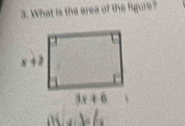 What is the area of the figure?