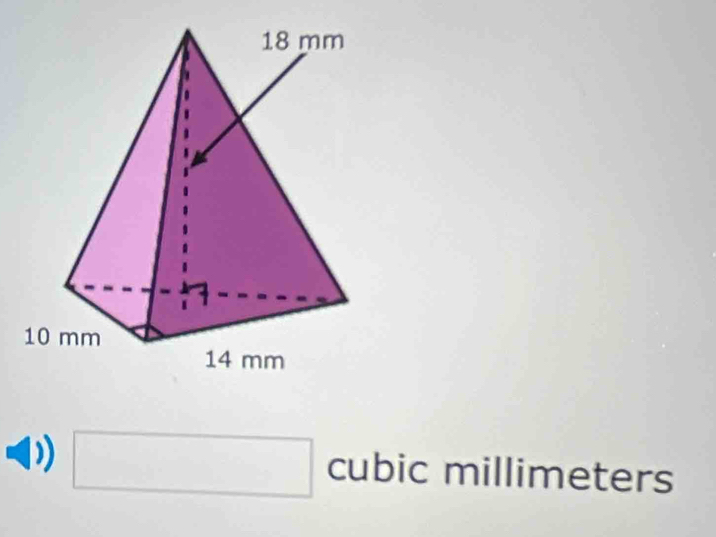 □ cubic millimeters