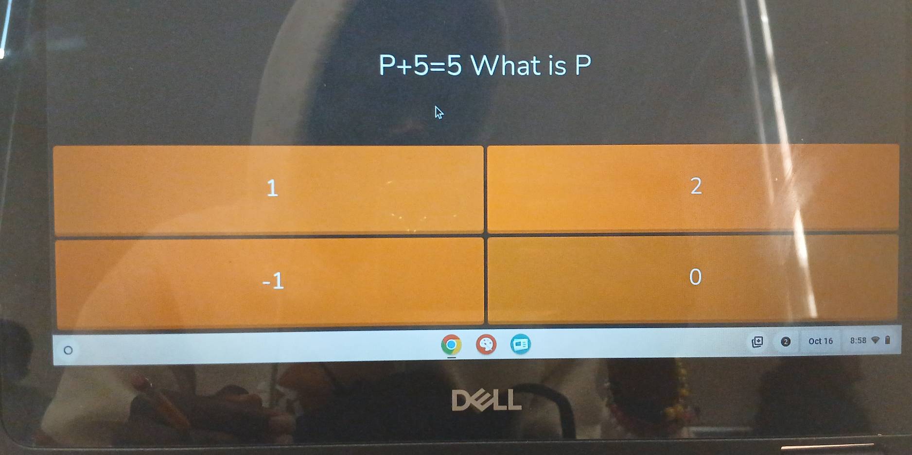 P+5=5 What is P
。