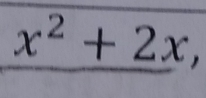 x^2+2x,