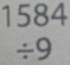 1584
∠ 9