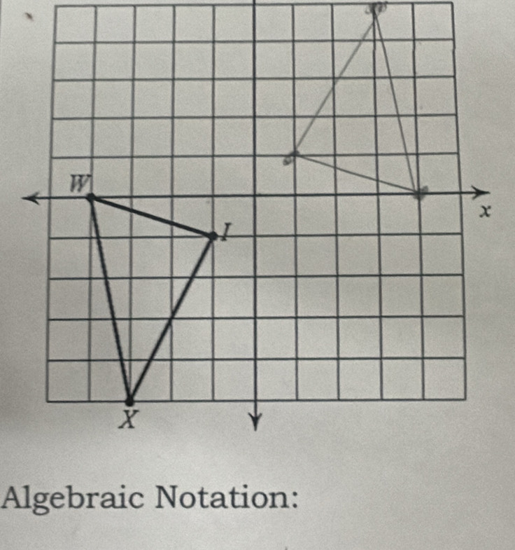 Algebraic Notation: