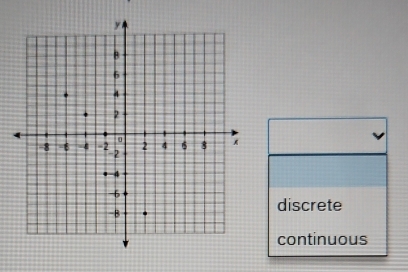 discrete
continuous