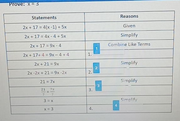 Prove: overline x=