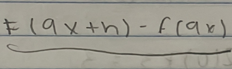 F(9x+n)-f(9x)