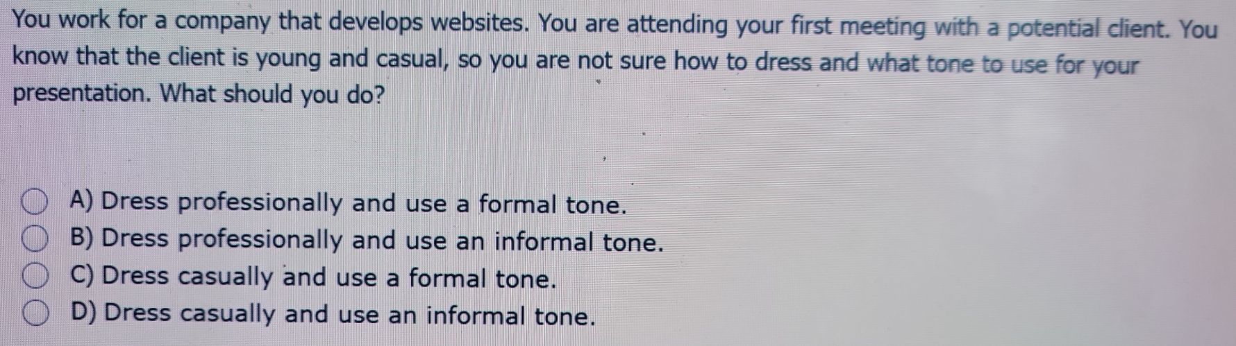 Solved: You work for a company that develops websites. You are ...
