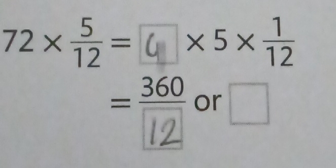 72×=ζ×5×
-1 or □