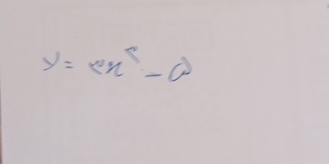 y=ax^2-a