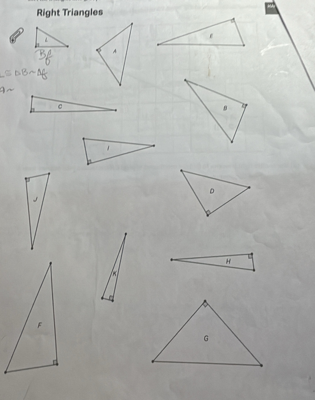 Right Triangles