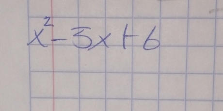 x^2-3x+6