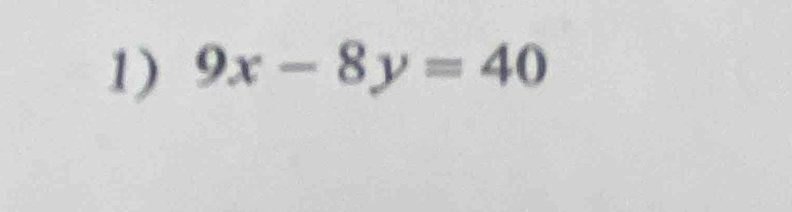 9x-8y=40