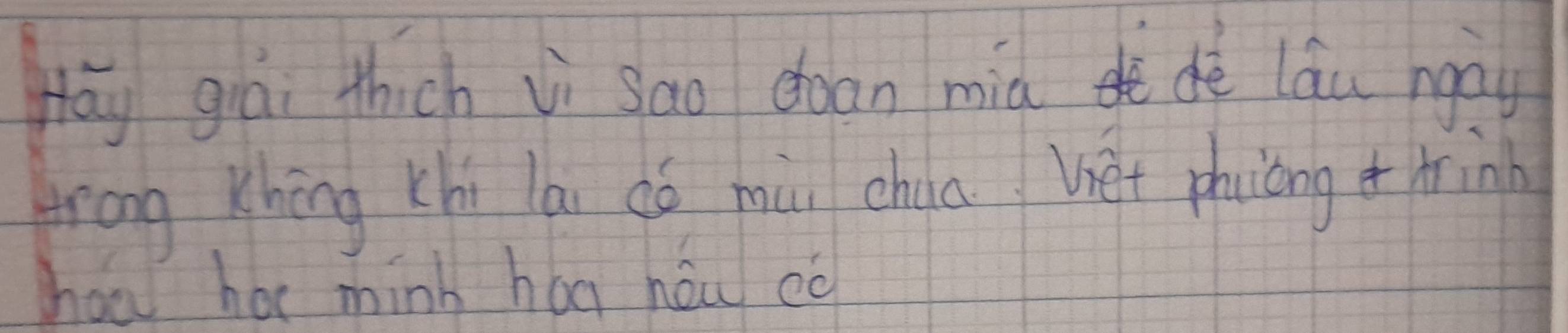 Hāy gái thich vì sao doan mid dè láu hay 
trong Khōng xhi lai dó mùi chua Viet phiòng o mrinh 
haw har mink hog how co