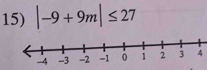 |-9+9m|≤ 27
4