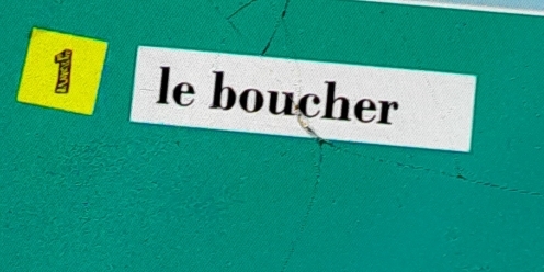 le boucher