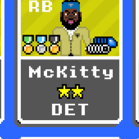 RB
888
McKitty 
DET