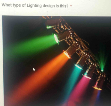 What type of Lighting design is this? *