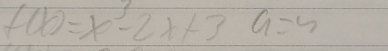 f(x)=x^3-2x+3a=3