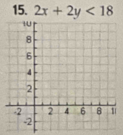 2x+2y<18</tex>