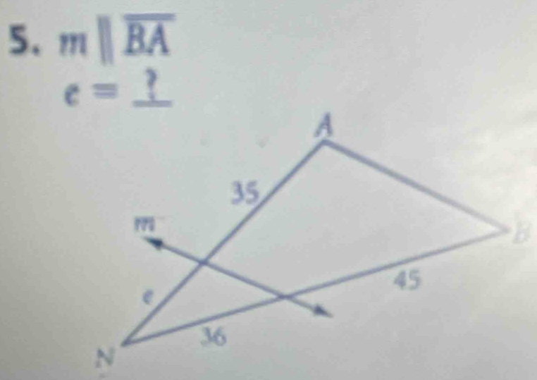 mparallel overline BA