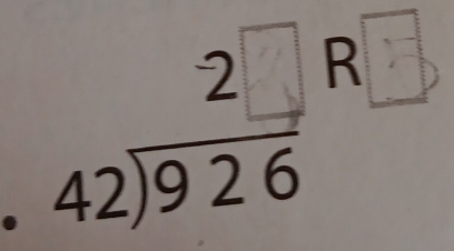 R
• 
42) 9± 6°