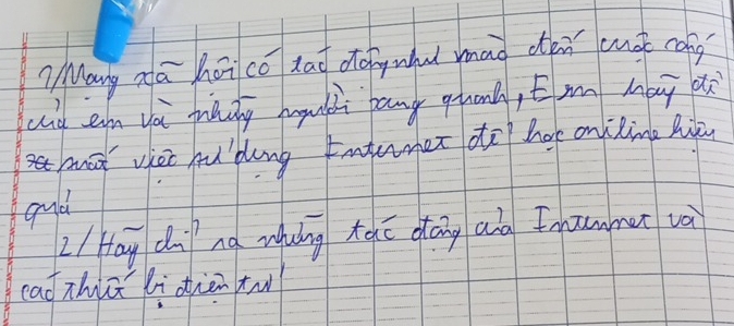 Mang oa hoi co xat dofgwhut mad dàn cot cong 
ad en yài ping hubli bang qun, màg 
md viet hu'bling Emtuet oto hop oniling Riay 
gud 
L/ ay d nà muáng xāē dāng ao nummet và 
cad zhā lidiàntu