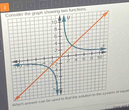 1 2 3 4 5 6
Whi of equat 
Save and