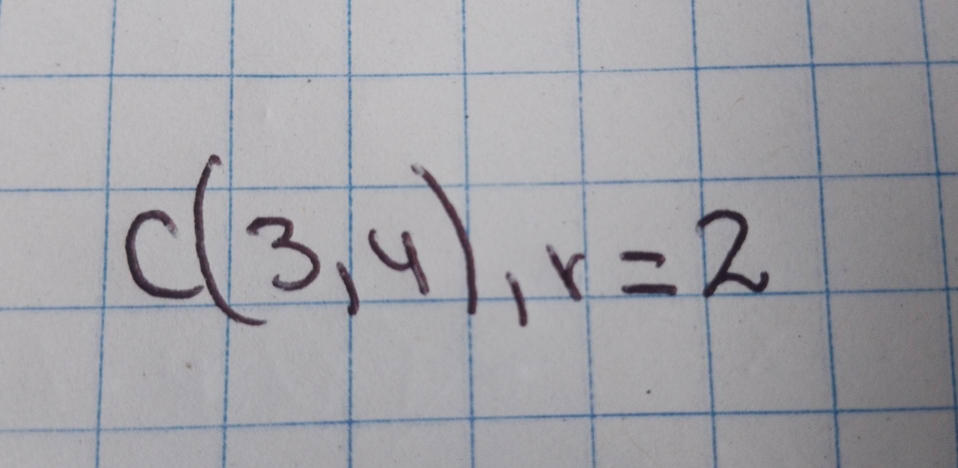 C(3,4), r=2