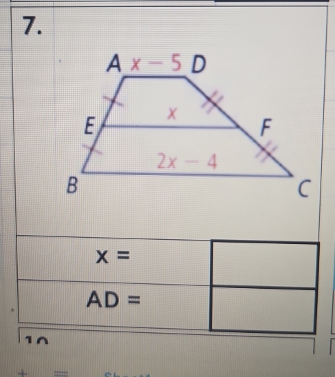 x=
AD=
+