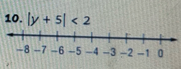 |y+5|<2</tex>