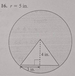 r=5in.