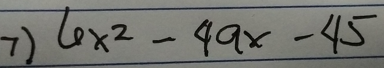 6x^2-49x-45