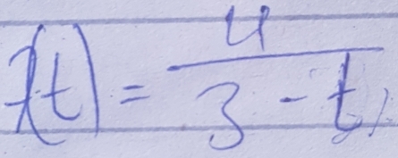 2(t)= 4/3-t 