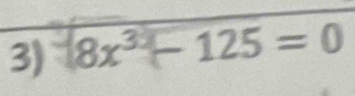 sqrt(8x^3-125)=0