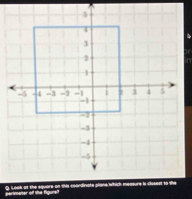 or 
perimeter of the figure?