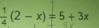 ÷(2-x)≠5,+3x